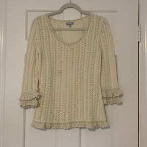 Tabitha Cream Knit Sweater